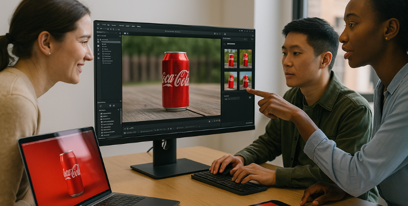 Coca-Cola, WPP e NVIDIA unem IA generativa e mundos virtuais para reinventar a criação de campanhas publicitárias